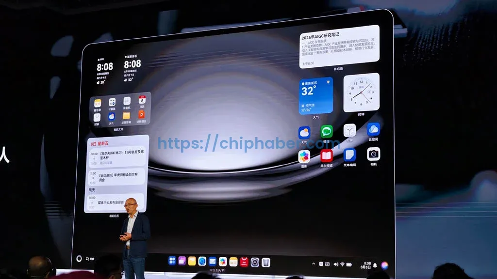 Huawei,HarmonyOS PC’yi tanıttı