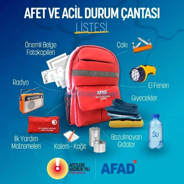Deprem çantası nasıl hazırlanır?