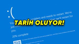 Microsoft, 40 Yıllık İkonik Mavi Ekran Hatası Sayfasını Değiştiriyor: İşte Yeni Sayfa