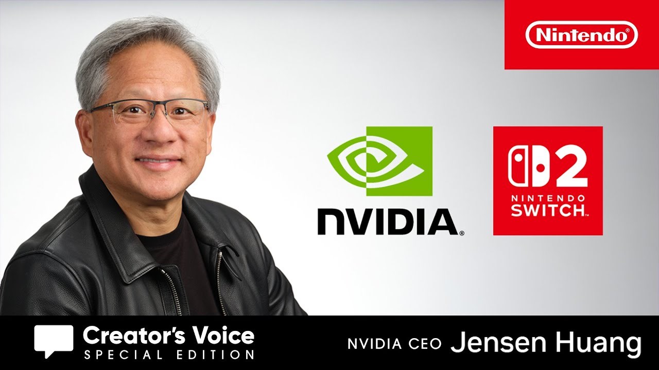 Nvidia CEO’su Jensen Huang: “Nintendo Switch 2 teknik bir harika”