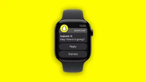 Snapchat Sonunda Bir watchOS Uygulaması Yayınladı